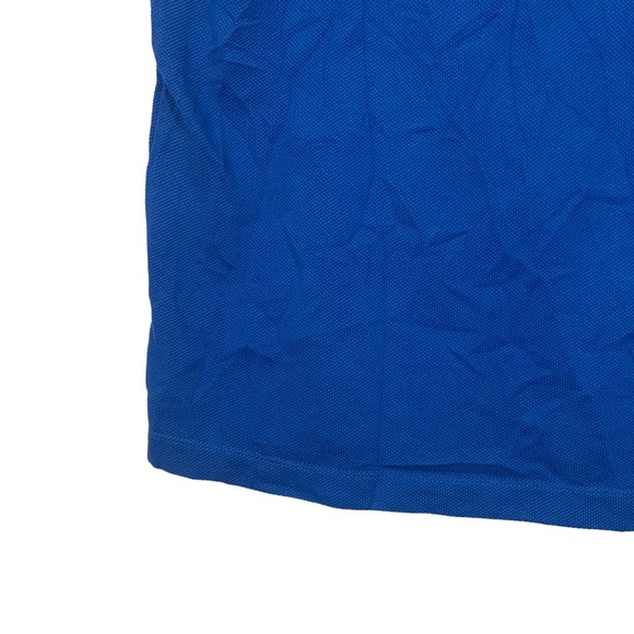 Burberry Men’s Blue Shirt Sleeve Knit Casual Cotton Button Polo Shirt Medium - Picture 5 of 16